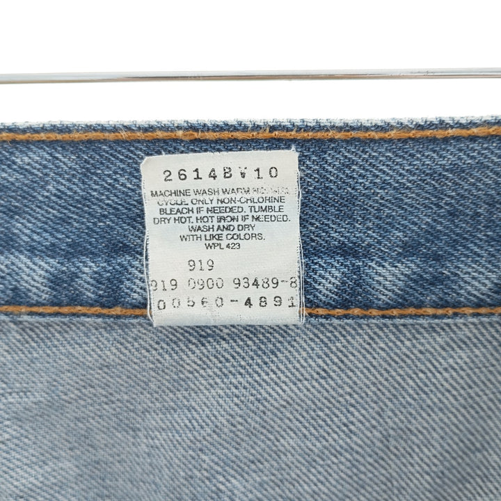 00'S Levi's 560 LOOSE FIT TAPERED LEG tapered denim pants for men, size w29 cotton blue type Vintage Second Hand