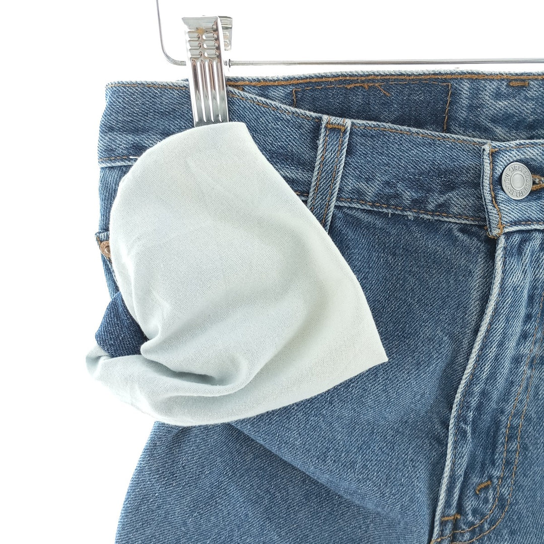 00'S Levi's 560 LOOSE FIT TAPERED LEG tapered denim pants for men, size w29 cotton blue type Vintage Second Hand