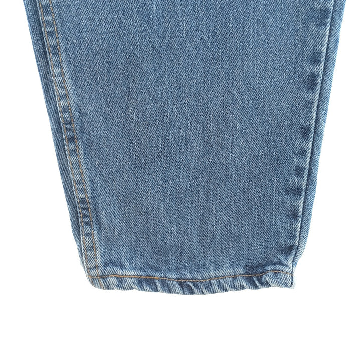 00'S Levi's 560 LOOSE FIT TAPERED LEG tapered denim pants for men, size w29 cotton blue type Vintage Second Hand