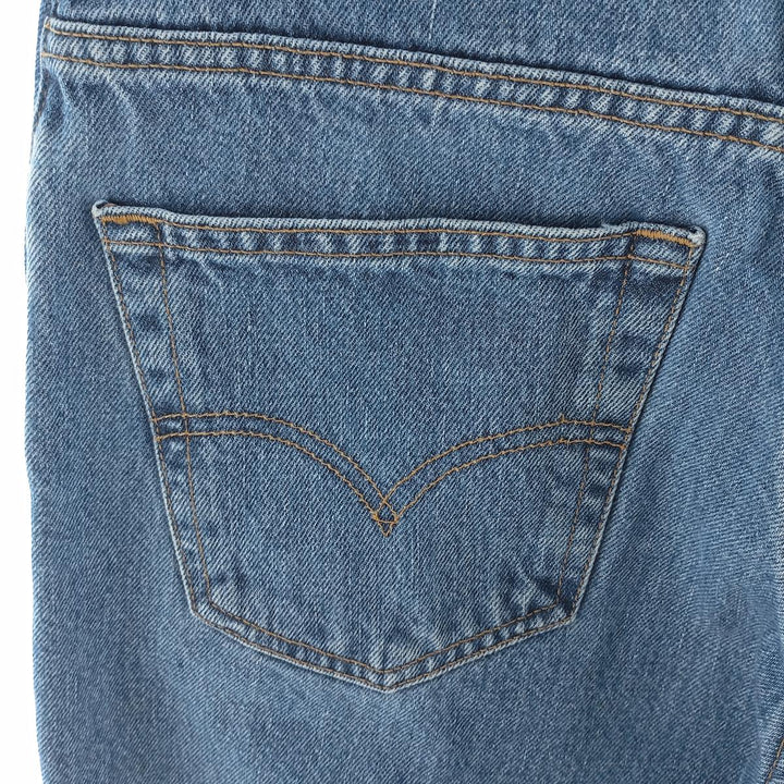 00'S Levi's 560 LOOSE FIT TAPERED LEG tapered denim pants for men, size w29 cotton blue type Vintage Second Hand