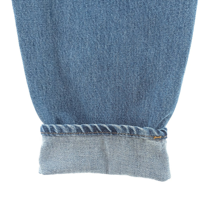 00'S Levi's 560 LOOSE FIT TAPERED LEG tapered denim pants for men, size w29 cotton blue type Vintage Second Hand