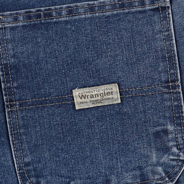 00'S Wrangler Denim Painter Pants Men's W34 cotton blue type Vintage Second Hand