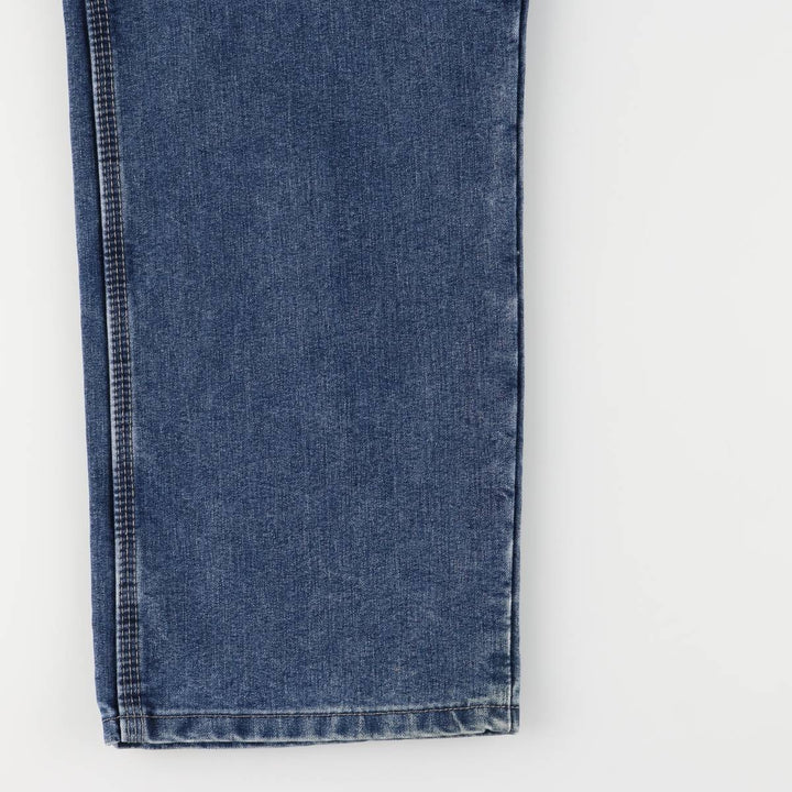 00'S Wrangler Denim Painter Pants Men's W34 cotton blue type Vintage Second Hand