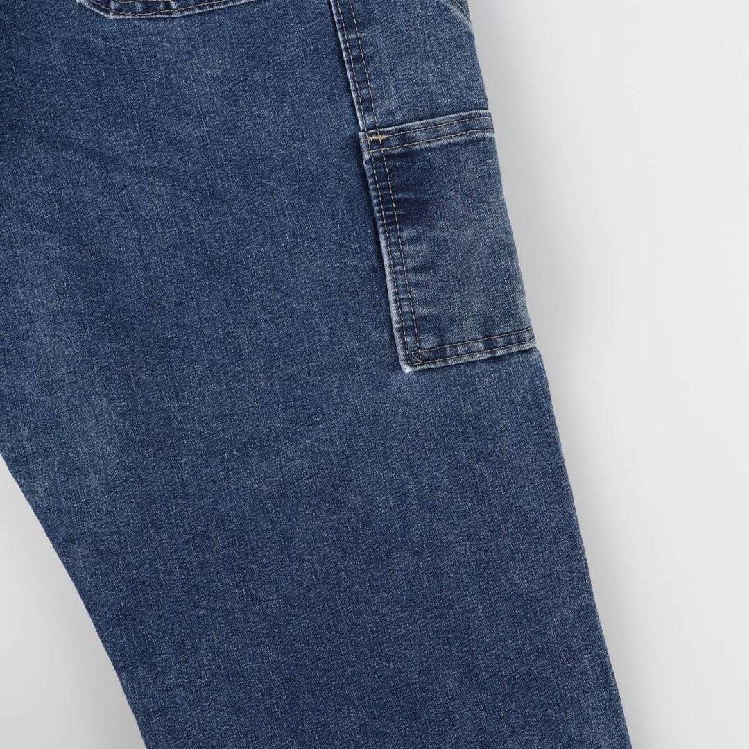 00'S Wrangler Denim Painter Pants Men's W34 cotton blue type Vintage Second Hand
