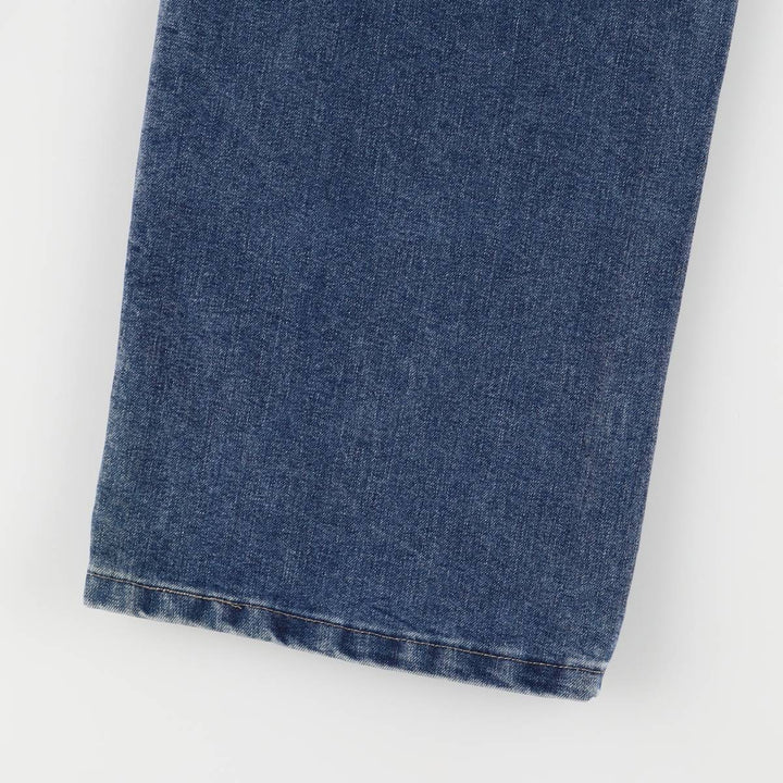 00'S Wrangler Denim Painter Pants Men's W34 cotton blue type Vintage Second Hand