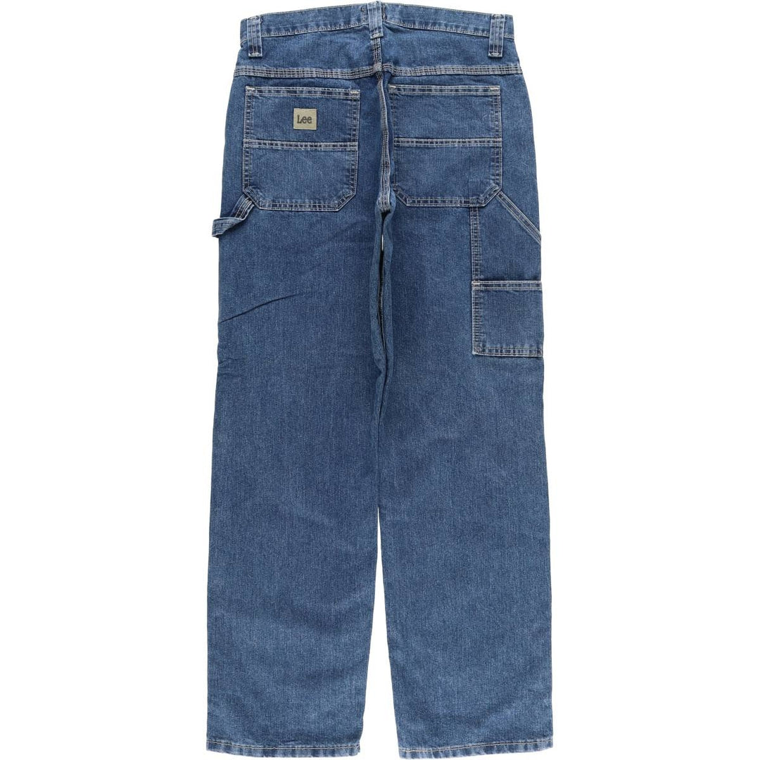 Lee LOOSE FIT denim painter pants for men, equivalent to w32 cotton Blue type light blue Vintage Second Hand