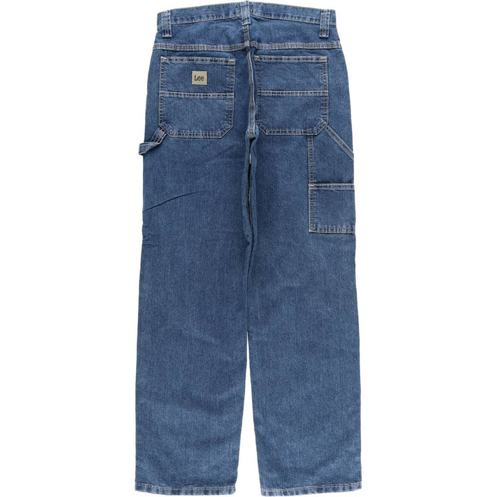 Lee LOOSE FIT denim painter pants for men, equivalent to w32 cotton Blue type light blue Vintage Second Hand