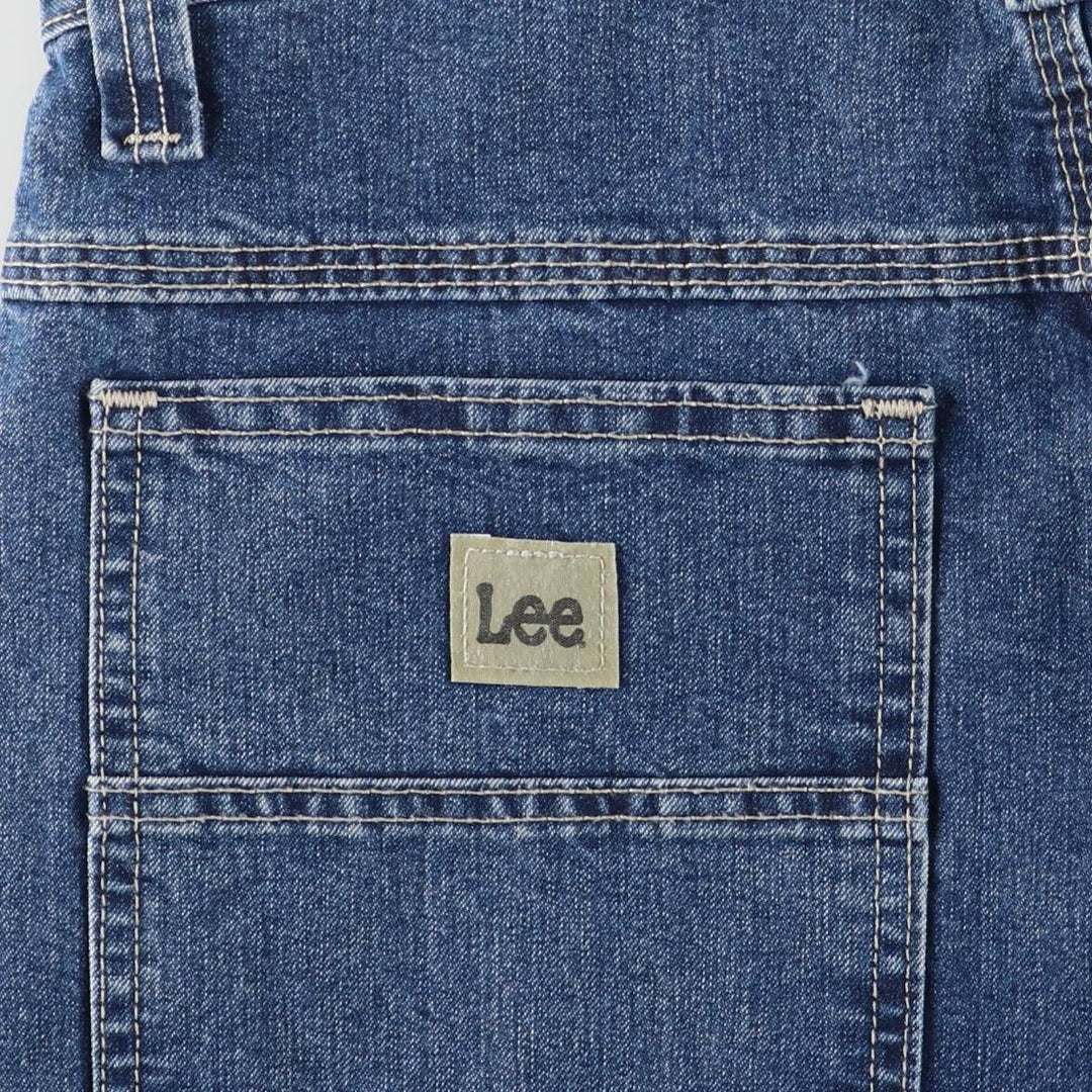 Lee LOOSE FIT denim painter pants for men, equivalent to w32 cotton Blue type light blue Vintage Second Hand