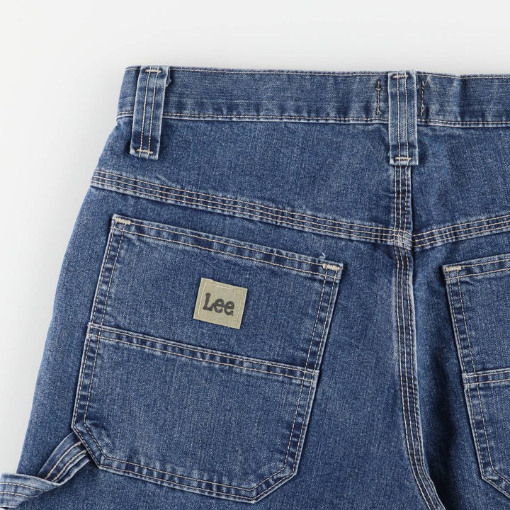 Lee LOOSE FIT denim painter pants for men, equivalent to w32 cotton Blue type light blue Vintage Second Hand