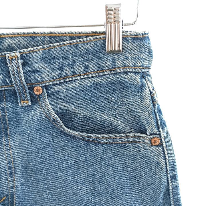 90'S Levi's 550 Relaxed Fit Tapered Leg Denim Pants, Made in USA, Men's, Size W29, Vintage cotton blue type Vintage Second Hand