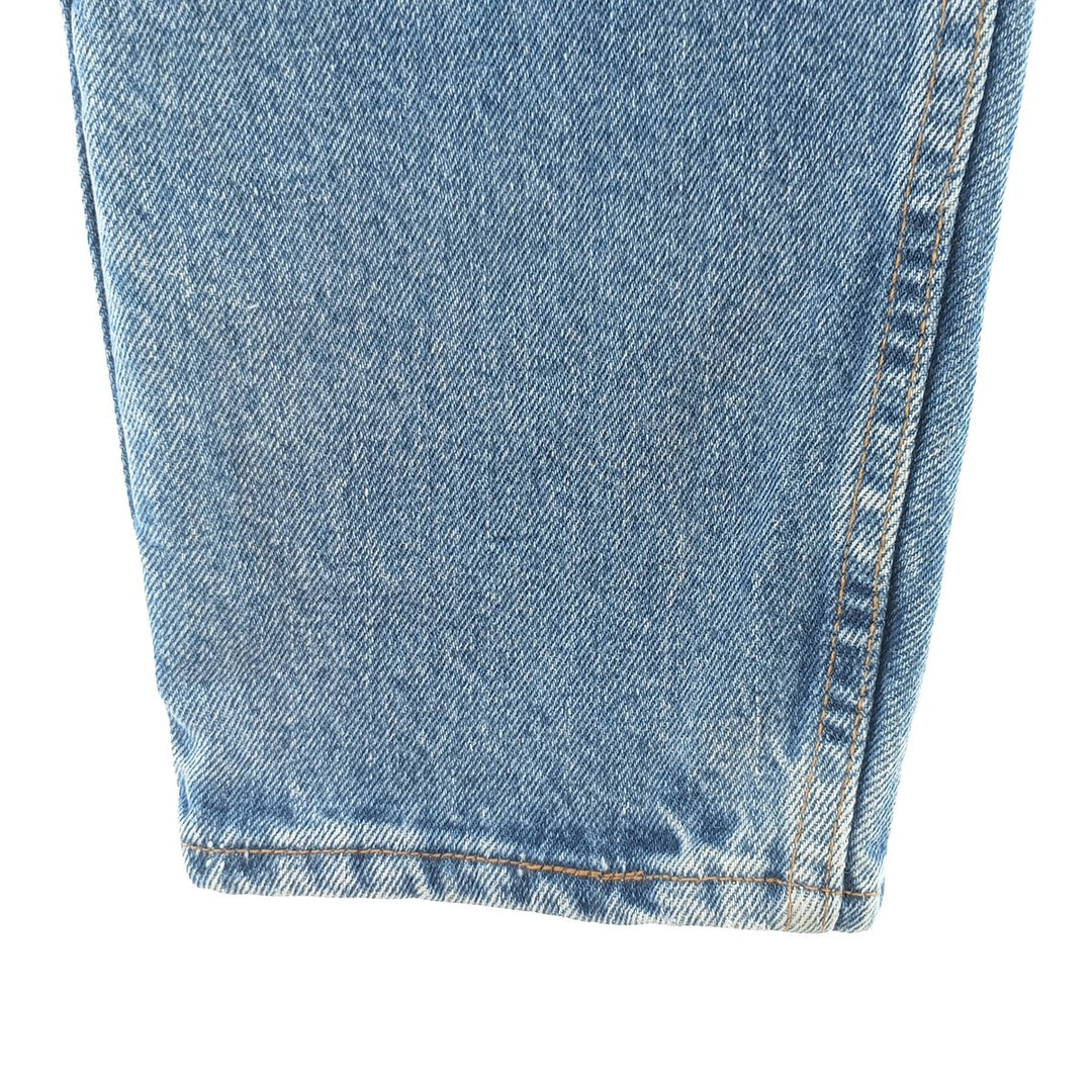 90'S Levi's 550 Relaxed Fit Tapered Leg Denim Pants, Made in USA, Men's, Size W29, Vintage cotton blue type Vintage Second Hand
