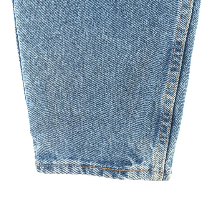 90'S Levi's 550 Relaxed Fit Tapered Leg Denim Pants, Made in USA, Men's, Size W29, Vintage cotton blue type Vintage Second Hand