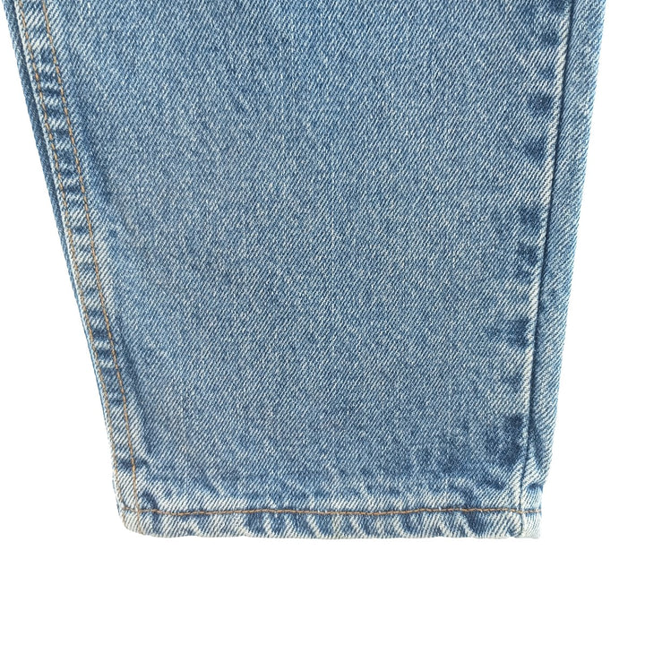 90'S Levi's 550 Relaxed Fit Tapered Leg Denim Pants, Made in USA, Men's, Size W29, Vintage cotton blue type Vintage Second Hand