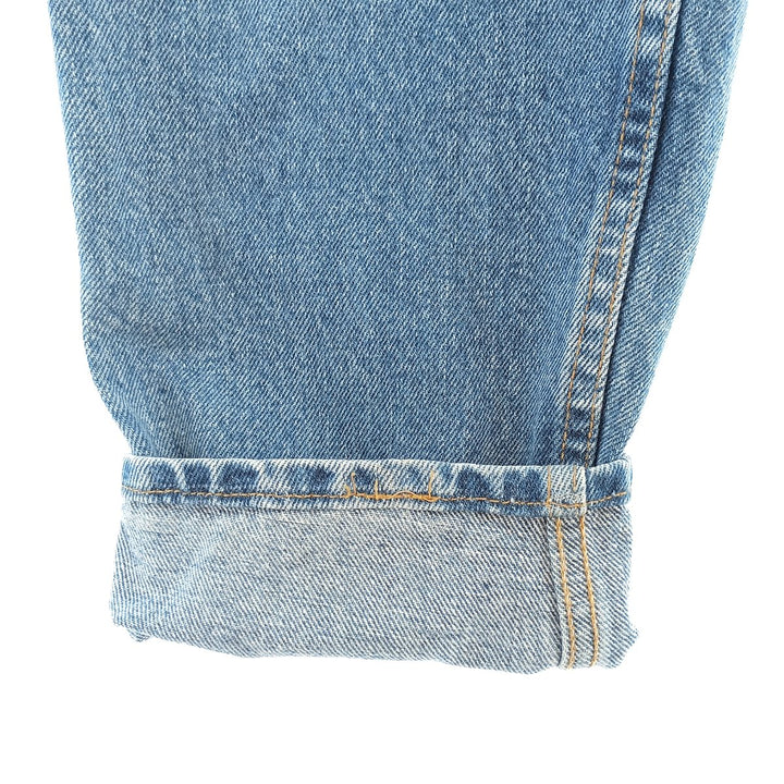 90'S Levi's 550 Relaxed Fit Tapered Leg Denim Pants, Made in USA, Men's, Size W29, Vintage cotton blue type Vintage Second Hand
