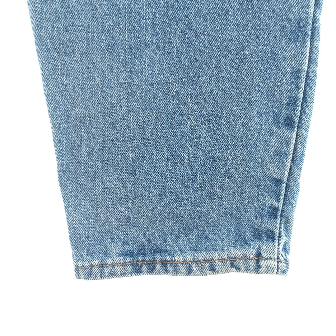 90'S Levi's 550 Relaxed Fit Tapered Leg Denim Pants, Made in USA, Men's, Size W29, Vintage cotton blue type Vintage Second Hand