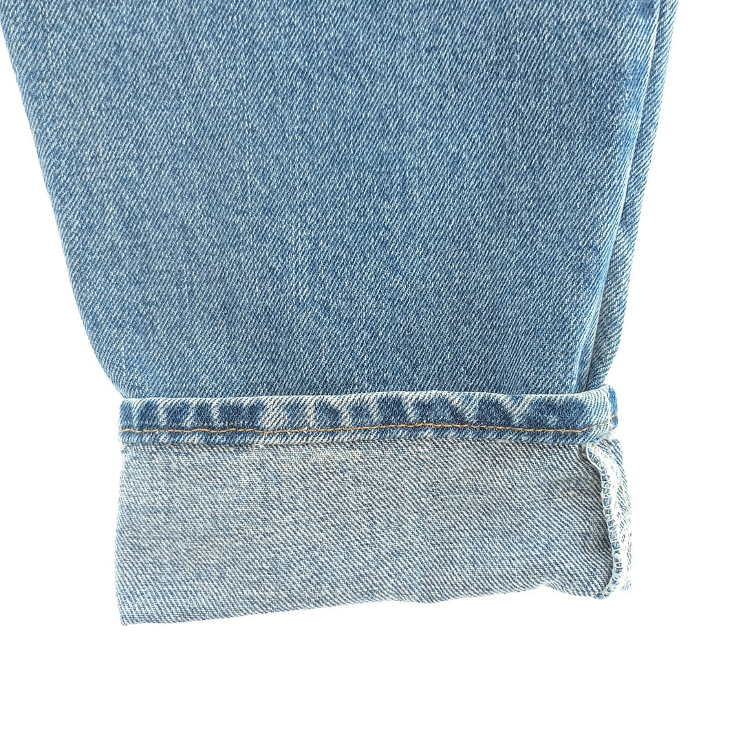 90'S Levi's 550 Relaxed Fit Tapered Leg Denim Pants, Made in USA, Men's, Size W29, Vintage cotton blue type Vintage Second Hand