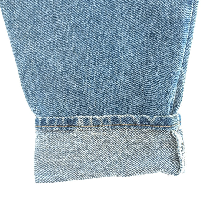 90'S Levi's 550 Relaxed Fit Tapered Leg Denim Pants, Made in USA, Men's, Size W29, Vintage cotton blue type Vintage Second Hand