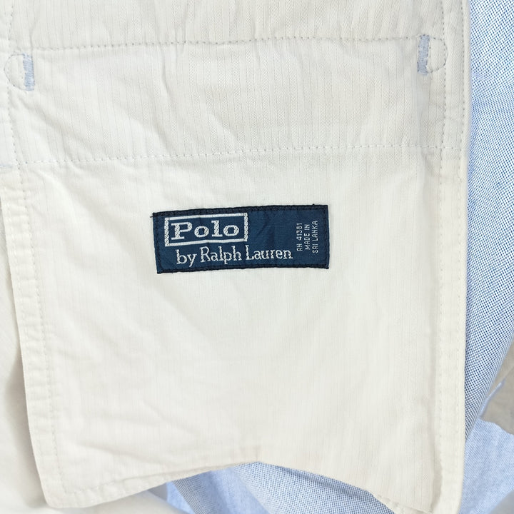 Ralph Lauren POLO by Ralph Lauren Men's Cotton Shorts, Size W36 cotton Blue type light blue Vintage Second Hand