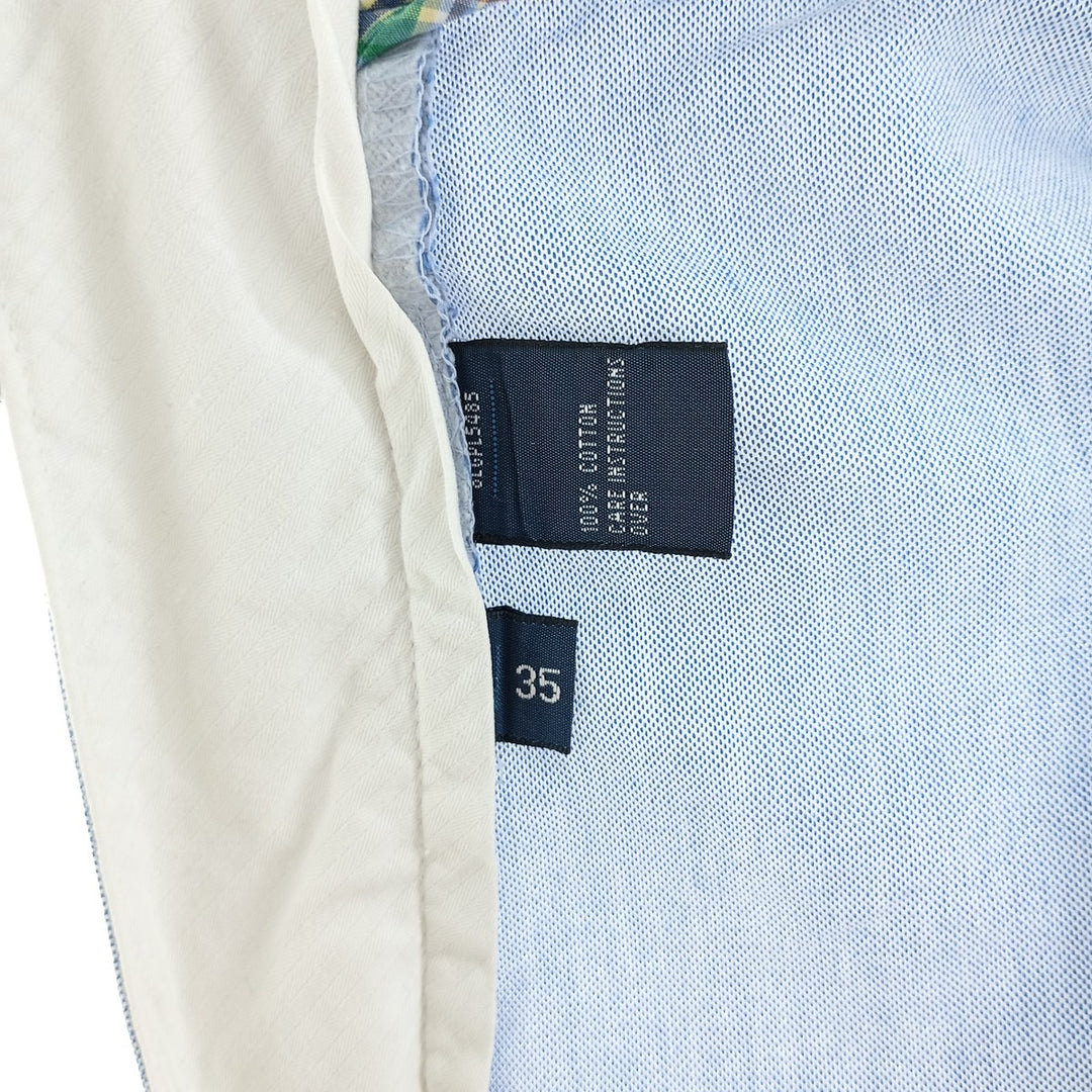 Ralph Lauren POLO by Ralph Lauren Men's Cotton Shorts, Size W36 cotton Blue type light blue Vintage Second Hand