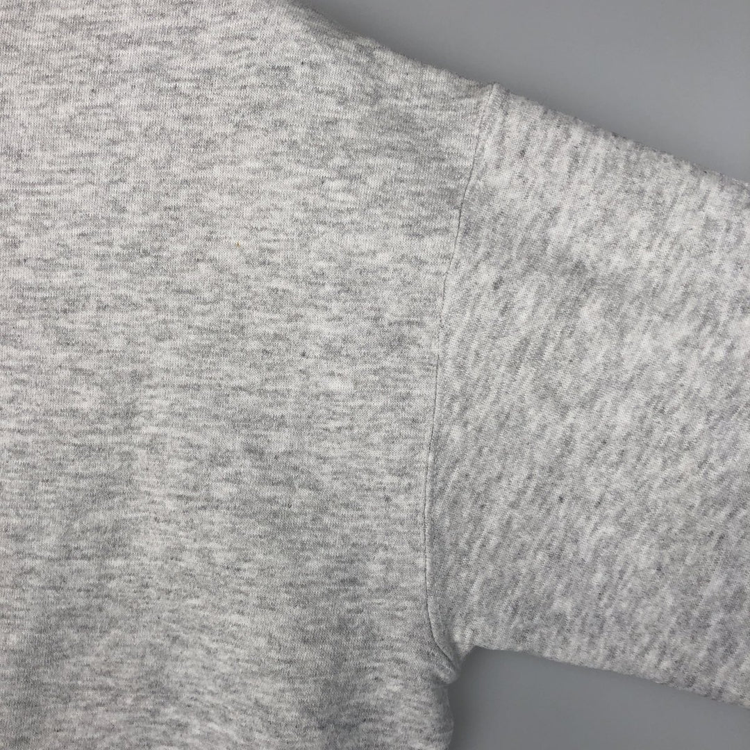 90'S Lee plain blank sweatshirt, made in USA, men's size M, vintage cotton gray type Vintage Second Hand
