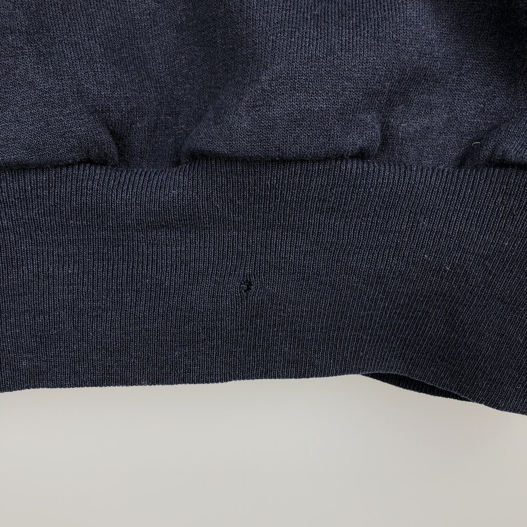 KALSON Plain Blank Sweatshirt, Made in Canada, Men's Size XL cotton navy blue type Vintage Second Hand