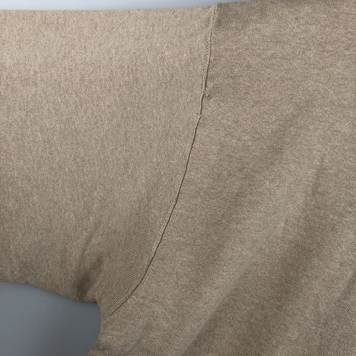 Vintage 90'S ONEITA plain blank sweatshirt, made in the USA, size M, men's. polyester Beige type Vintage Second Hand