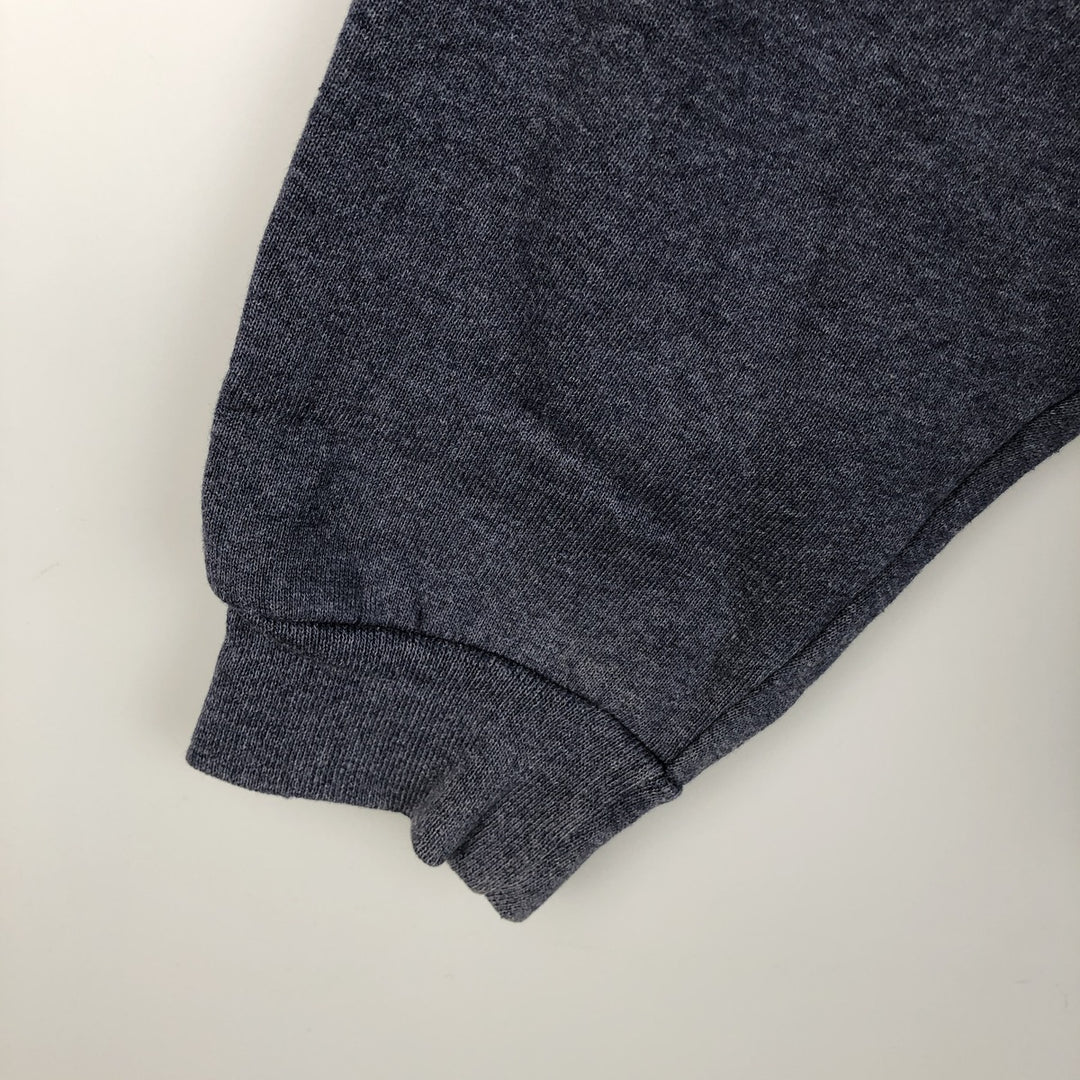 Russell Plain Blank Sweatshirt, Men's Size L cotton Purple type blue-purple Vintage Second Hand