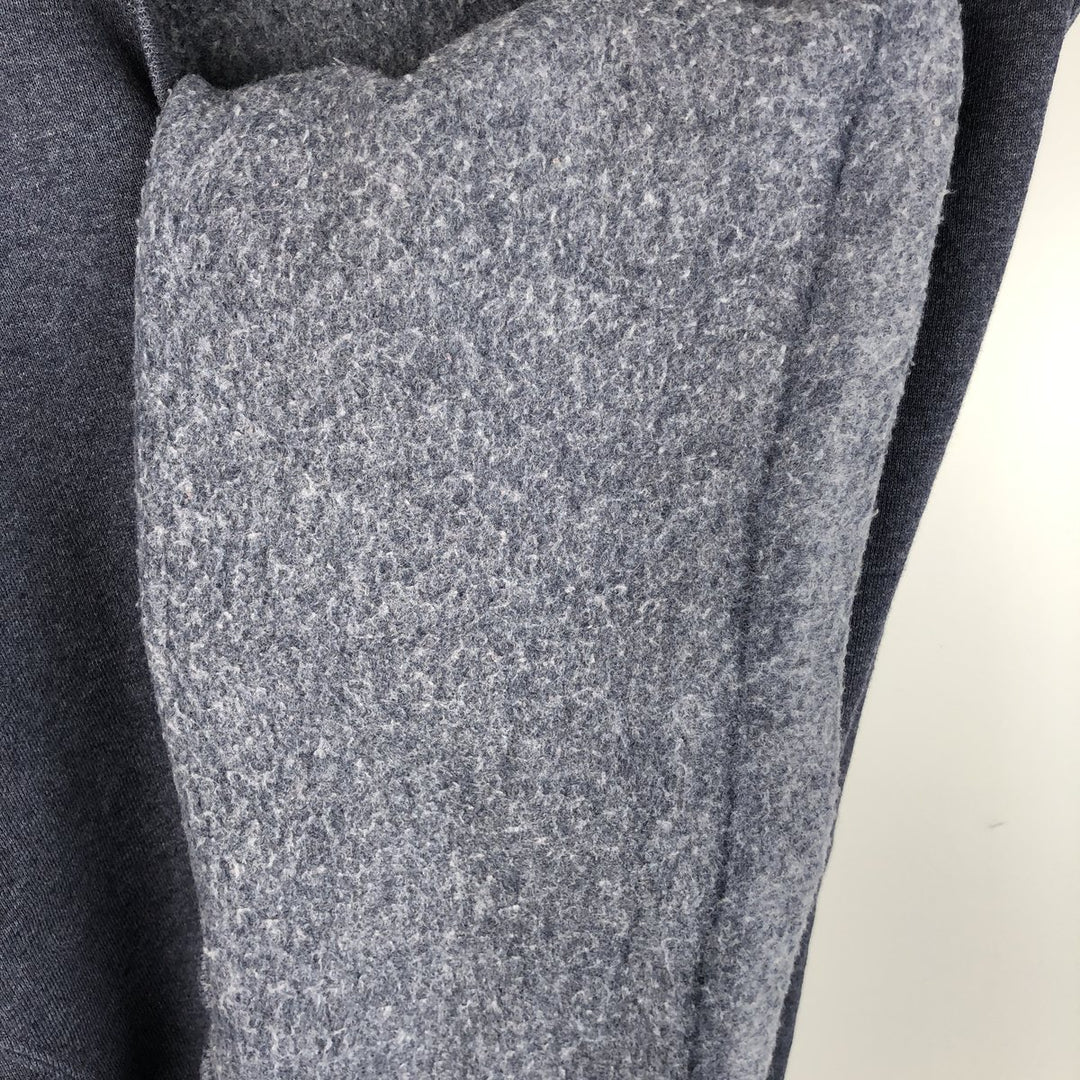 Russell Plain Blank Sweatshirt, Men's Size L cotton Purple type blue-purple Vintage Second Hand