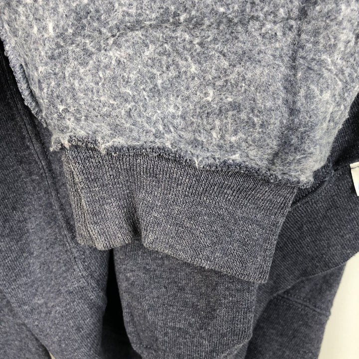 Russell Plain Blank Sweatshirt, Men's Size L cotton Purple type blue-purple Vintage Second Hand