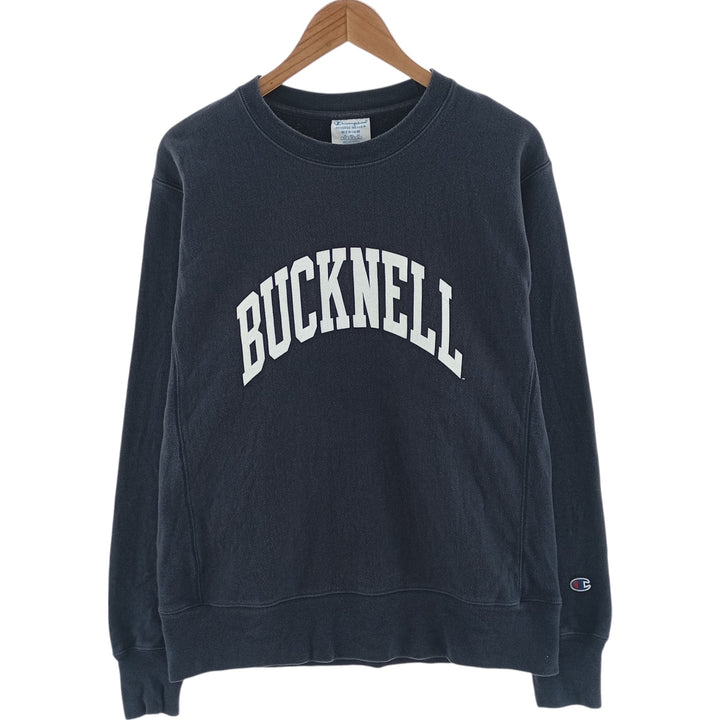 Champion REVERSE WEAVE Reverse Weave College Sweatshirt Trainer Men's M size cotton navy blue type Vintage Second Hand