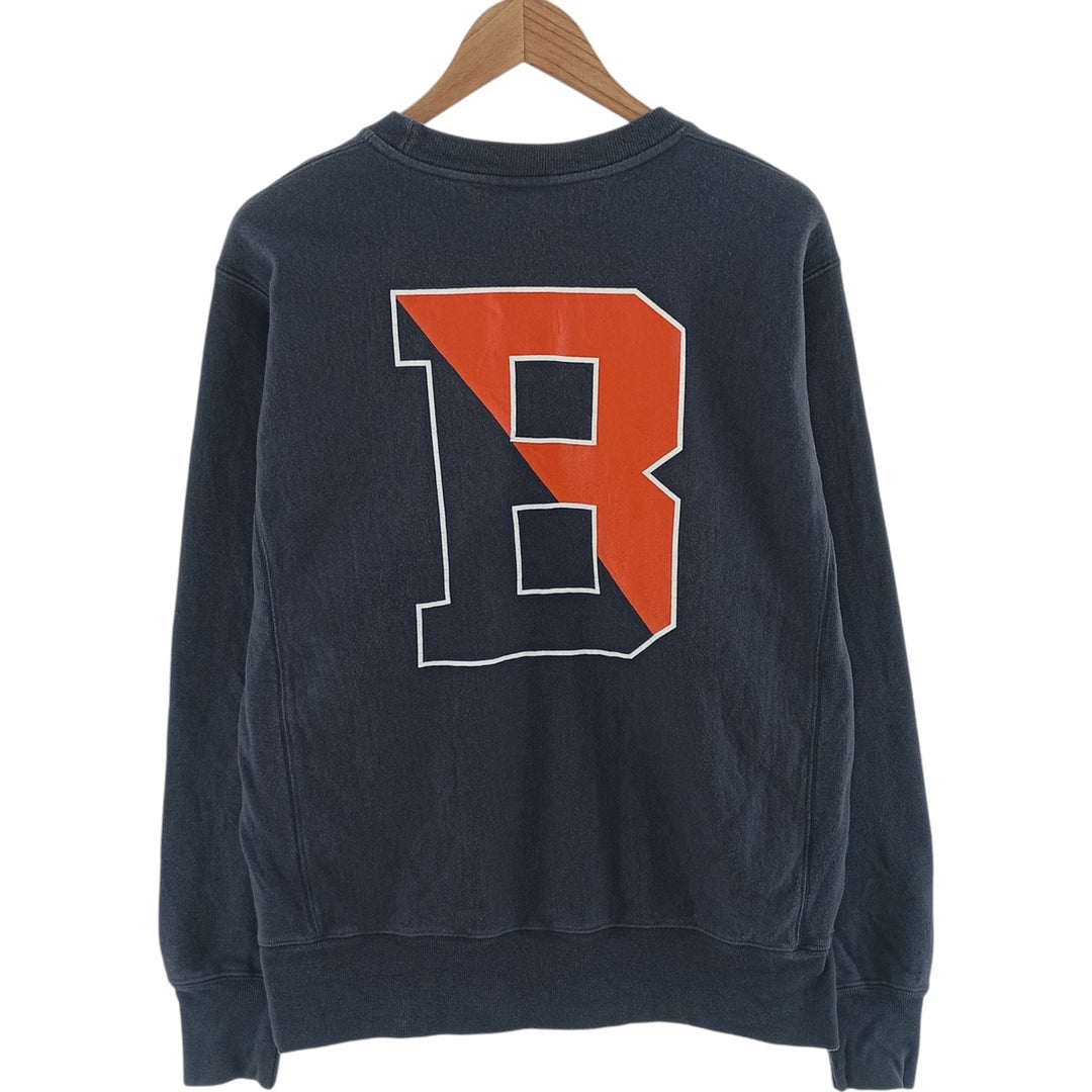 Champion REVERSE WEAVE Reverse Weave College Sweatshirt Trainer Men's M size cotton navy blue type Vintage Second Hand