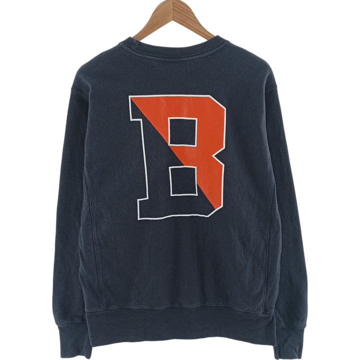 Champion REVERSE WEAVE Reverse Weave College Sweatshirt Trainer Men's M size cotton navy blue type Vintage Second Hand