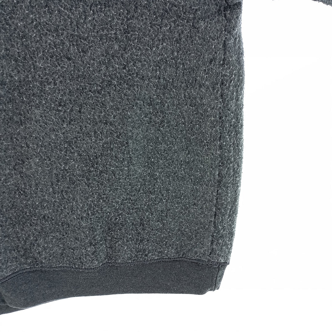 PLUMA plain blank sweatshirt, men's size L cotton Charcoal Vintage Second Hand
