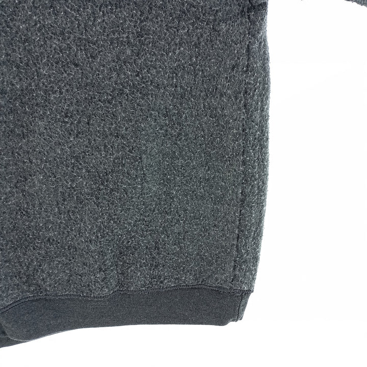 PLUMA plain blank sweatshirt, men's size L cotton Charcoal Vintage Second Hand