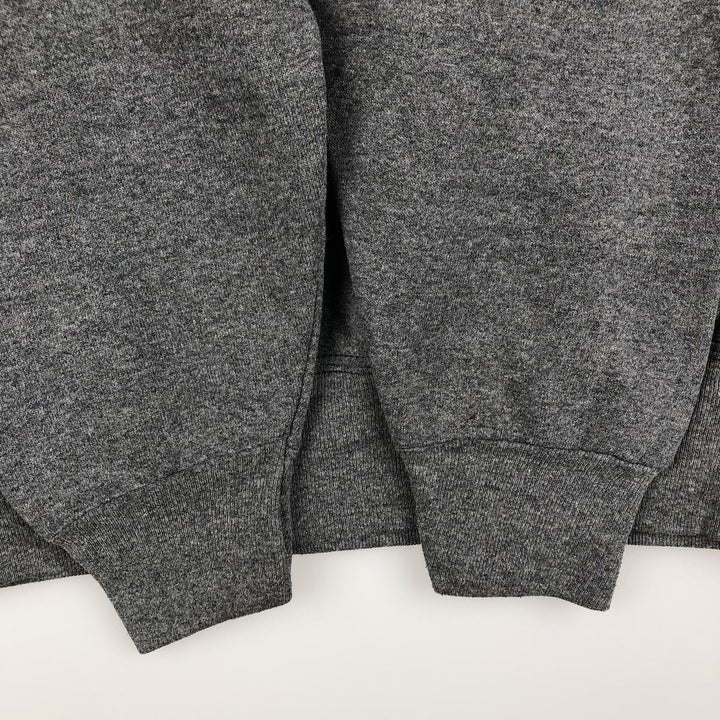 Vintage 90'S MUNSINGWEAR plain blank sweatshirt, made in the USA, men's size L cotton Charcoal Vintage Second Hand
