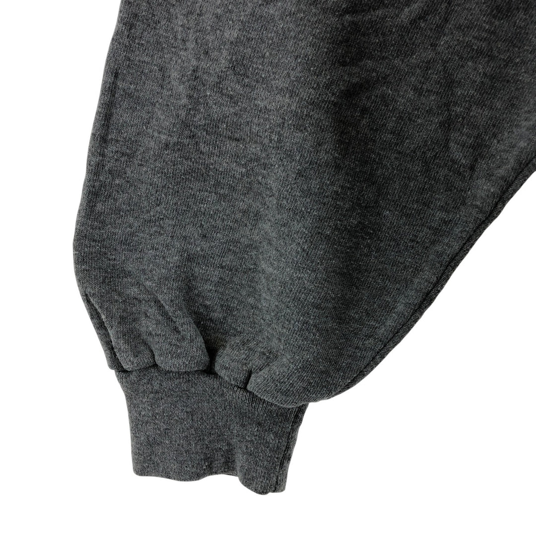 90'S Russell Stirrett Johnsen INC Advertising Sweatshirt Trainer Men's L Size Vintage polyester gray type Vintage Second Hand