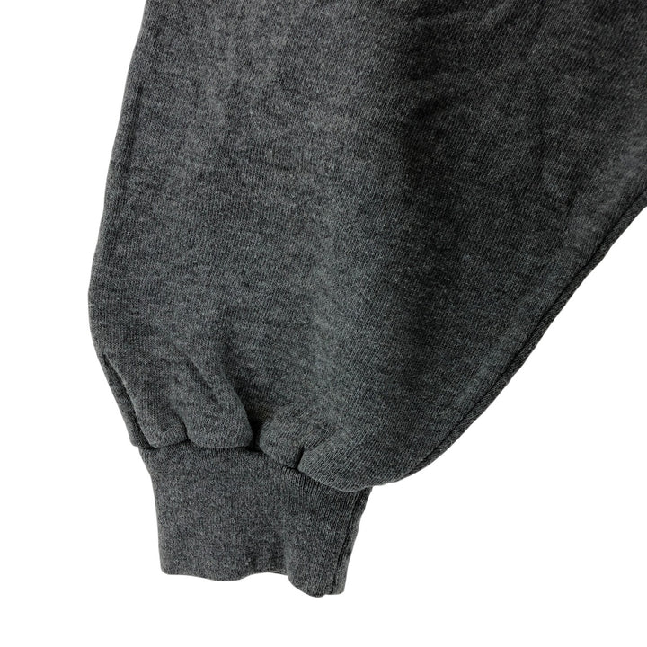 90'S Russell Stirrett Johnsen INC Advertising Sweatshirt Trainer Men's L Size Vintage polyester gray type Vintage Second Hand