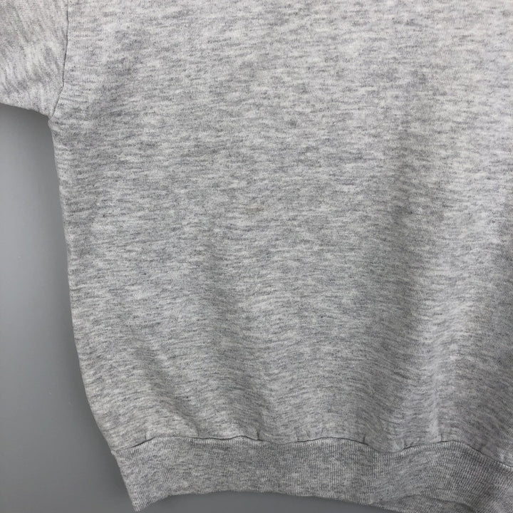 80s-90'S Jerzees Plain Blank Sweatshirt Trainer Made in USA Men's Size L Vintage cotton gray type Vintage Second Hand