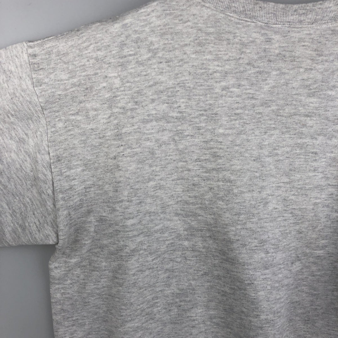 80s-90'S Jerzees Plain Blank Sweatshirt Trainer Made in USA Men's Size L Vintage cotton gray type Vintage Second Hand