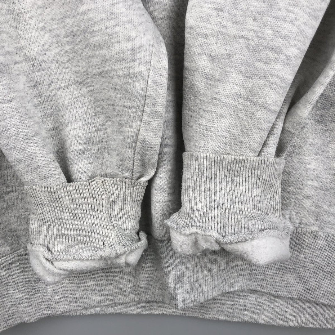 80s-90'S Jerzees Plain Blank Sweatshirt Trainer Made in USA Men's Size L Vintage cotton gray type Vintage Second Hand