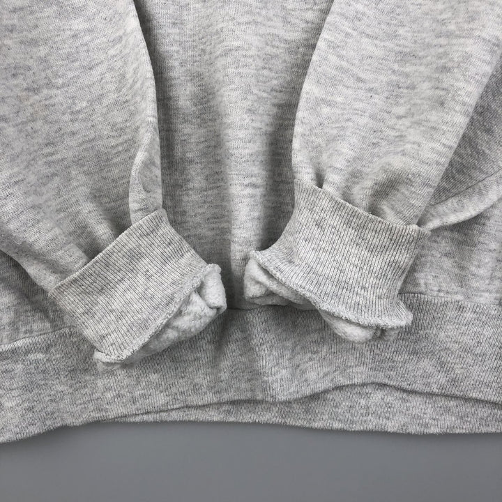 80s-90'S Jerzees Plain Blank Sweatshirt Trainer Made in USA Men's Size L Vintage cotton gray type Vintage Second Hand