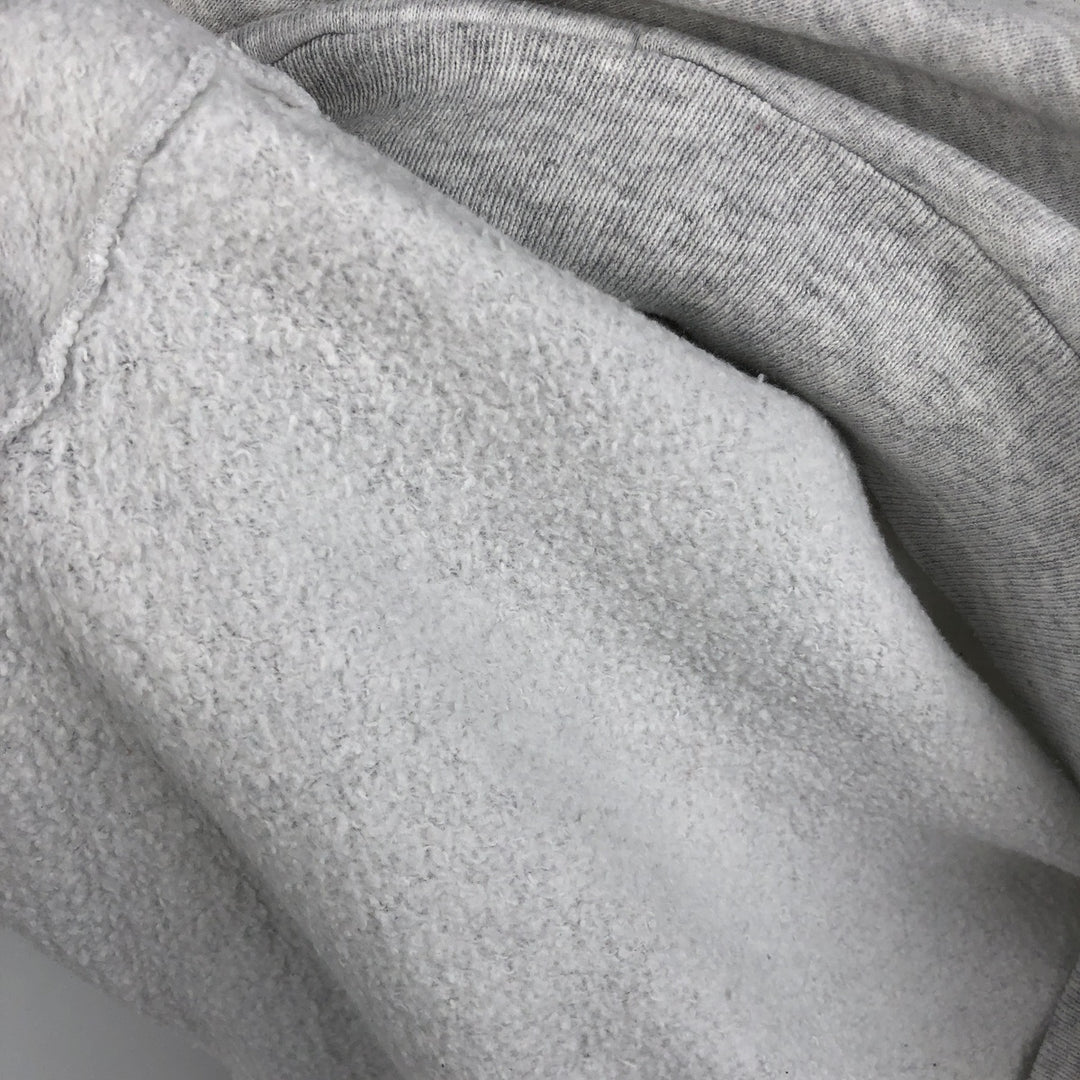 80s-90'S Jerzees Plain Blank Sweatshirt Trainer Made in USA Men's Size L Vintage cotton gray type Vintage Second Hand