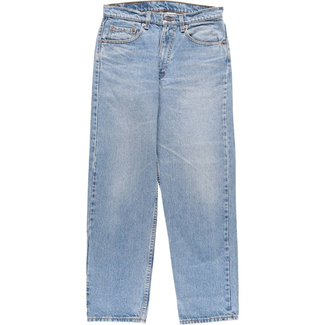 90'S Levi's 550 Relaxed Fit Tapered Denim Pants Made in USA Men's W31 Vintage cotton blue type Vintage Second Hand