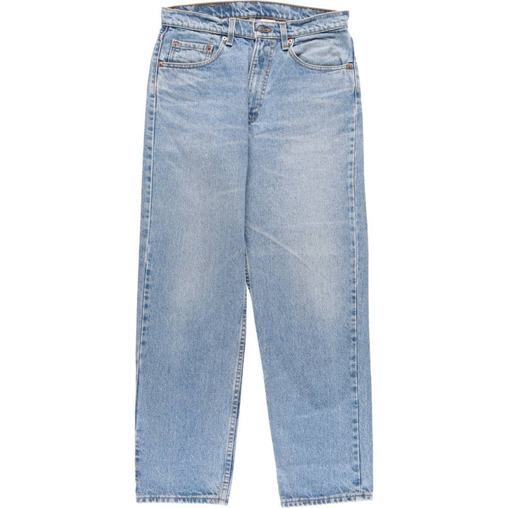 90'S Levi's 550 Relaxed Fit Tapered Denim Pants Made in USA Men's W31 Vintage cotton blue type Vintage Second Hand