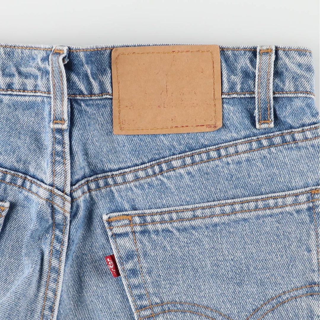 90'S Levi's 550 Relaxed Fit Tapered Denim Pants Made in USA Men's W31 Vintage cotton blue type Vintage Second Hand