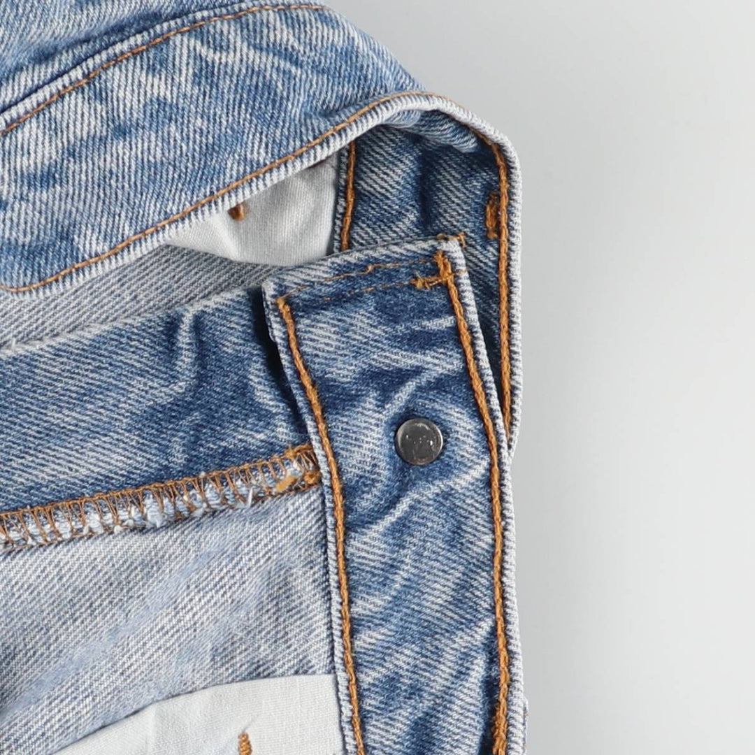 90'S Levi's 550 Relaxed Fit Tapered Denim Pants Made in USA Men's W31 Vintage cotton blue type Vintage Second Hand
