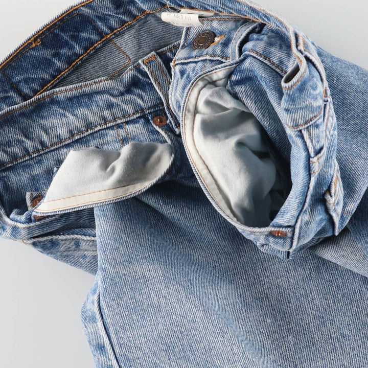 90'S Levi's 550 Relaxed Fit Tapered Denim Pants Made in USA Men's W31 Vintage cotton blue type Vintage Second Hand