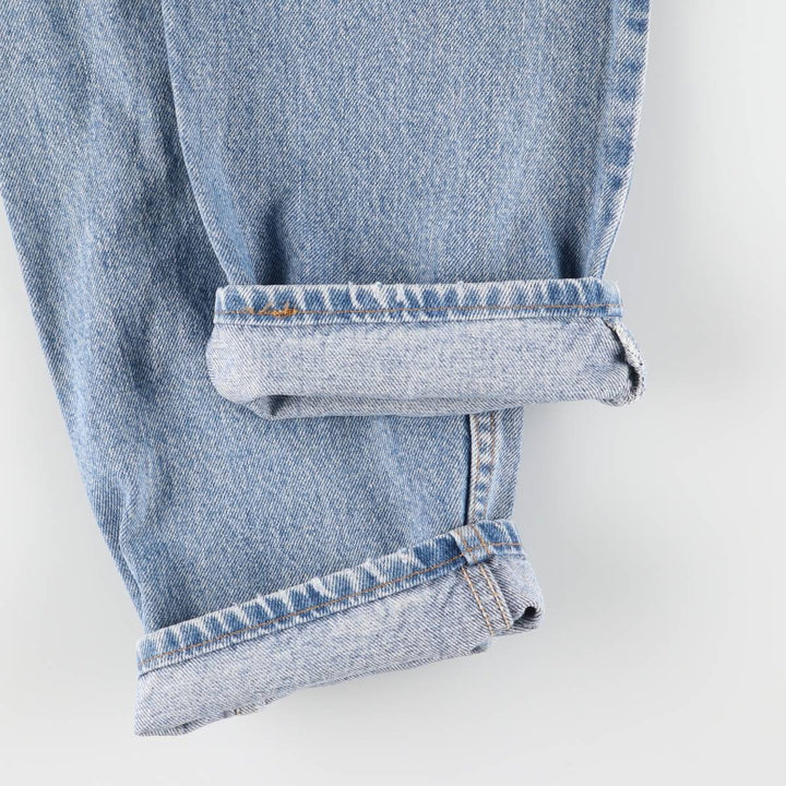 90'S Levi's 550 Relaxed Fit Tapered Denim Pants Made in USA Men's W31 Vintage cotton blue type Vintage Second Hand