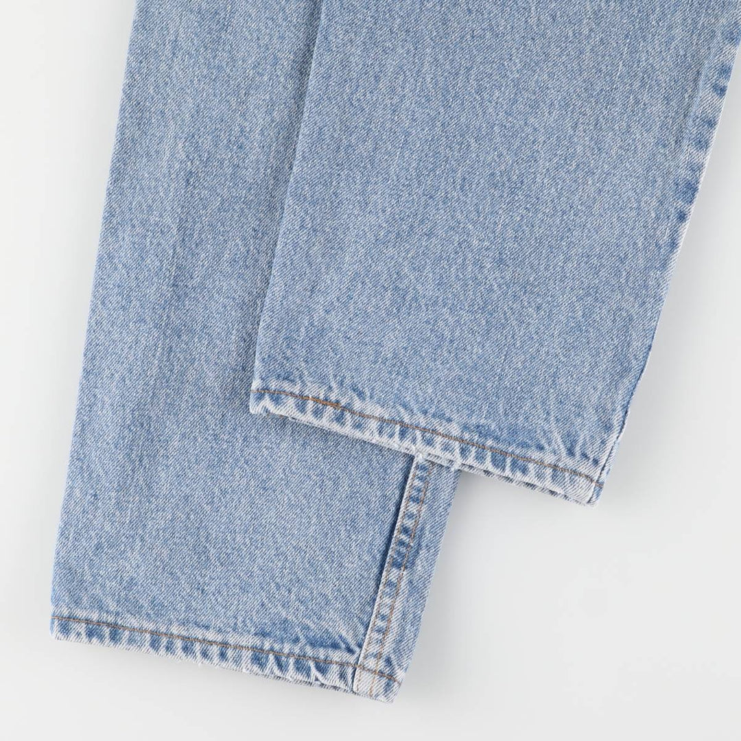 90'S Levi's 550 Relaxed Fit Tapered Denim Pants Made in USA Men's W31 Vintage cotton blue type Vintage Second Hand