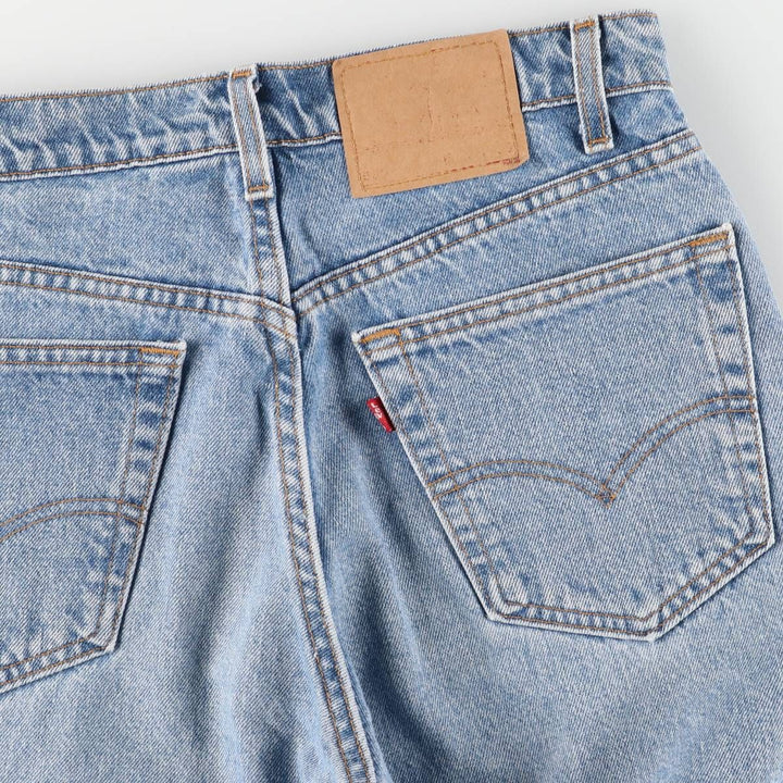 90'S Levi's 550 Relaxed Fit Tapered Denim Pants Made in USA Men's W31 Vintage cotton blue type Vintage Second Hand